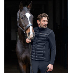 Mouwloos softshell vest ELT Maine heren Diepblauw