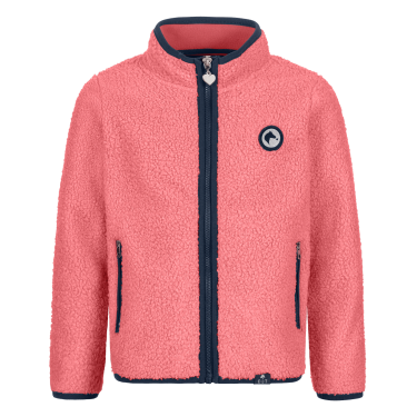 Veste polaire ELT Lucky Lana enfant Rose rouge / lucky heart