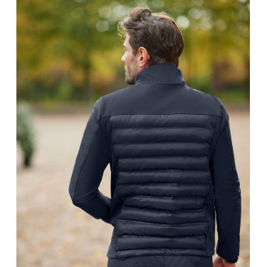 Veste mélange softshell ELT Missouri homme Bleu profond