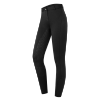 Pantalon d'équitation ELT thermique Essential silicone femme Noir