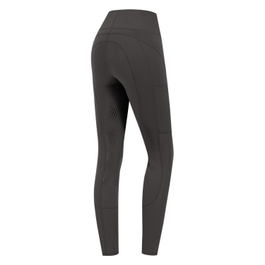 Legging équitation femme taille haute grip silicone