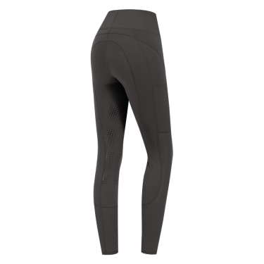 Legging équitation femme taille haute grip silicone