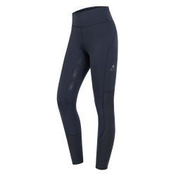 Legging d'équitation ELT taille haute Hanna mesh Bleu nocturne