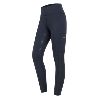 Legging d'équitation ELT taille haute Hanna mesh Bleu nocturne