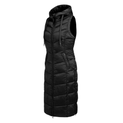 Lange en lichte bodywarmer ELT Oostende Zwart