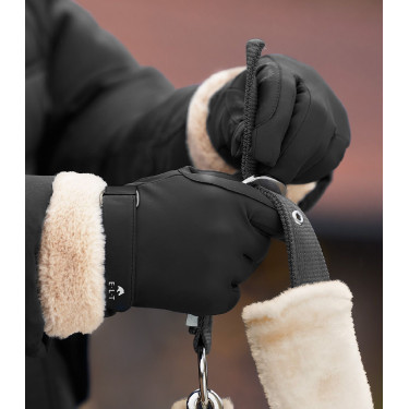 Gants d'équitation ELT Saint Moritz Noir