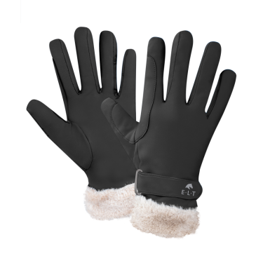 Gants d'équitation ELT Saint Moritz Noir