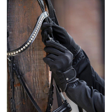 Gants d'équitation ELT Metropolitan Noir