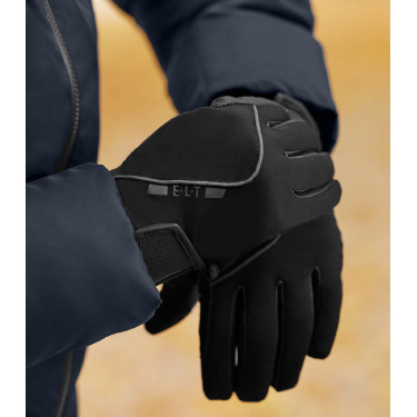 Gants d'équitation ELT Maxim homme Noir