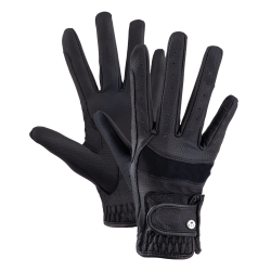 Gants d'équitation ELT Magnetize Noir Gants d'équitation ELT Magnetize Noir