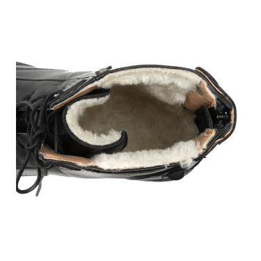 Bottines à lacets ELT Belfort hiver Noir