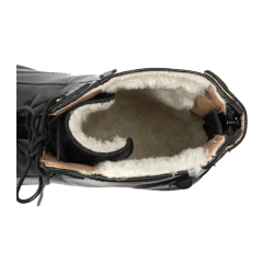 Bottines à lacets ELT Belfort hiver Noir