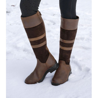 Bottes d'écurie ELT Oakland hiver Marron