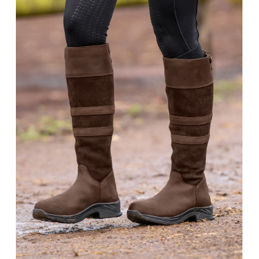 Bottes d'écurie ELT Oakland hiver Marron