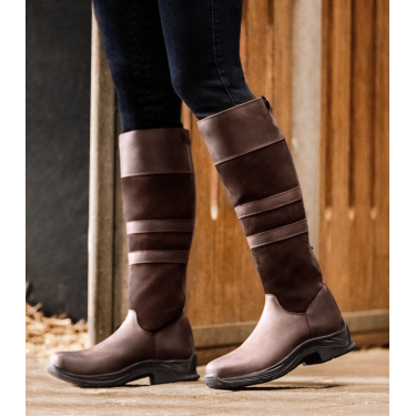 Bottes d'écurie ELT Oakland hiver Marron