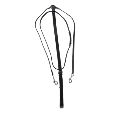 Martingale adaptable aux rênes Star Noir