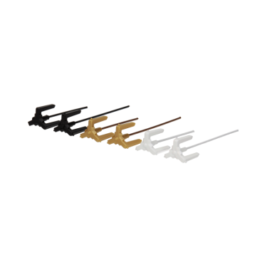 Hes-Tec Quick Knot Deluxe standaard vlechtaccessoire Wit