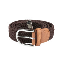 Ceinture mixte extensible Horze Marron foncé / marron clair Ceinture mixte extensible Horze Marron foncé / marron clair