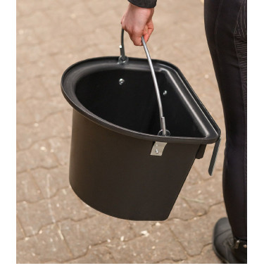 Seau mangeoire équitation avec anse Waldhausen