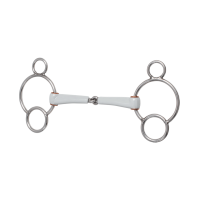Mors 3 anneaux Beris simple brisure Medium Argent