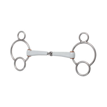 Mors 3 anneaux Beris simple brisure Medium Argent