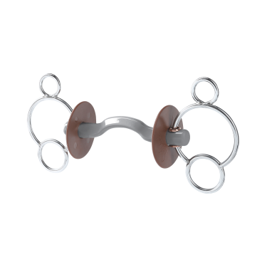 Mors 3 anneaux Beris passage de langue Konnex Doux Gris