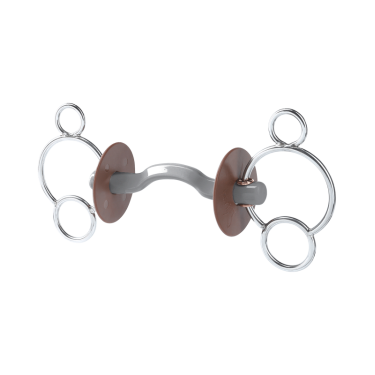 Mors 3 anneaux Beris passage de langue Konnex Doux Gris