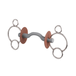 Beris 3-rings bit tongvrij – paardensport bit