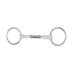 Beris dubbelgebroken watertrens 7,5 cm ring Medium Wit Beris dubbelgebroken watertrens 7,5 cm ring Medium Wit