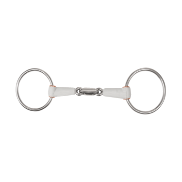 Beris dubbelgebroken watertrens 7,5 cm ring Medium Wit Beris dubbelgebroken watertrens 7,5 cm ring Medium Wit