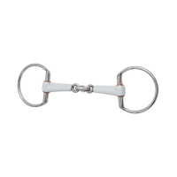 Mors de filet Beris olives double brisure Medium Argent Mors de filet Beris olives double brisure Medium Argent