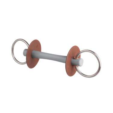 Beris filetbit Comfort met fijne ring 6 cm Zacht Bruin Beris filetbit Comfort met fijne ring 6 cm Zacht Bruin