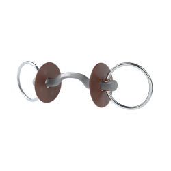Beris bustrens met tongboog Konnex ring 7,5 cm Zacht Bruin
