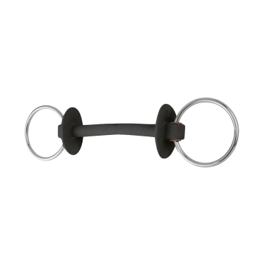 Mors de filet Beris Prime anneau 7,5 cm Extra doux Argent Mors de filet Beris Prime anneau 7,5 cm Extra doux Argent