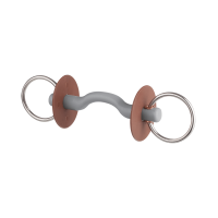 Beris watertrens met tongboog, ringen 6 cm Zacht Bruin