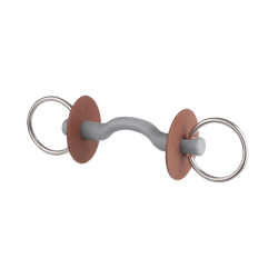 Beris watertrens met tongboog, ringen 6 cm Zacht Bruin