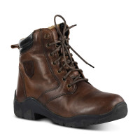 Leren winterlaarzen Chamonix dames Horze Bruin Leren winterlaarzen Chamonix dames Horze Bruin