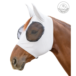 Masque anti-mouches Waldhausen Puck Breath Gris argent