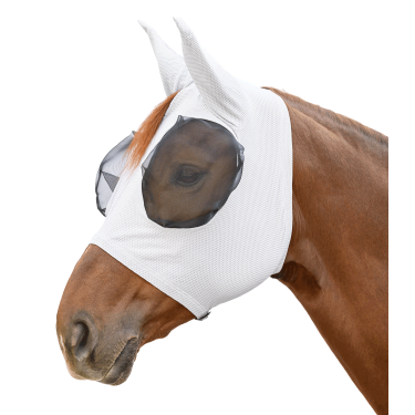 Masque anti-mouches Waldhausen Puck Breath Gris argent