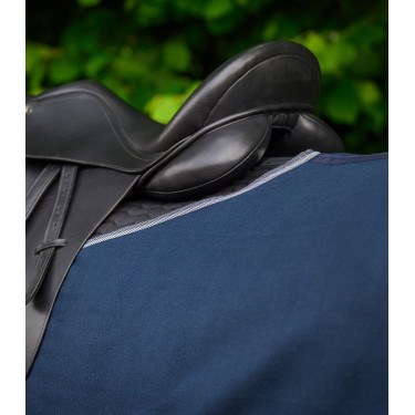 Waldhausen fleece achterdeken voor paarden Nachtblauw