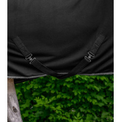Couverture Economic polaire Waldhausen avec sangles croisées Noir