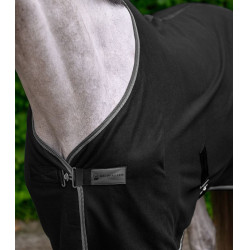 Couverture Economic polaire Waldhausen avec sangles croisées Noir