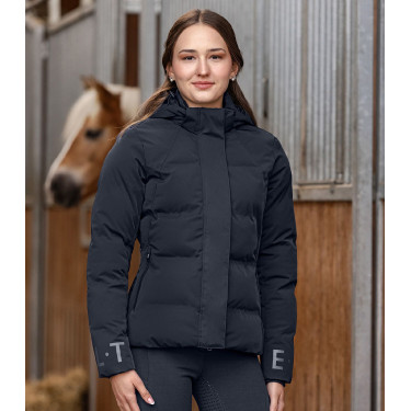 Blouson d’équitation hiver ELT Performance Ohio enfant Bleu profond