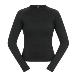 ELT technische T-shirt in 3D-mesh Richmond lange mouwen dames Zwart