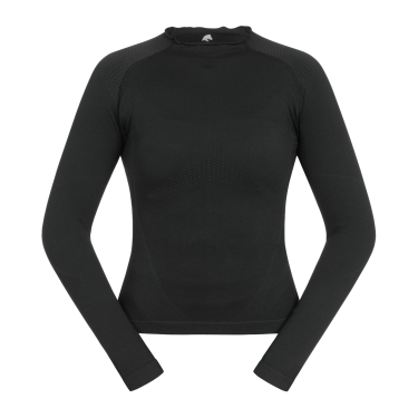ELT technische T-shirt in 3D-mesh Richmond lange mouwen dames Zwart