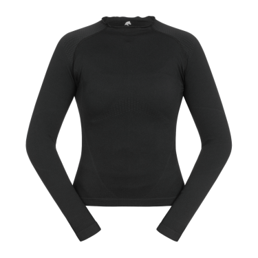 ELT technische T-shirt in 3D-mesh Richmond lange mouwen dames Zwart
