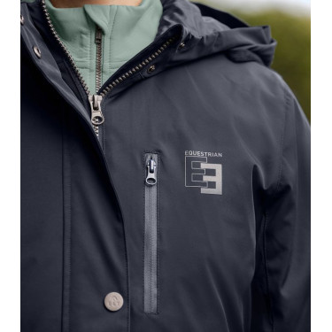 Parka technique d’équitation ELT Ava enfant Bleu profond