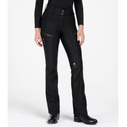 Pantalon d'équitation ELT Performance Jodhpur Odelia en silicone femme Noir
