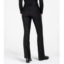 Pantalon d'équitation ELT Performance Jodhpur Odelia en silicone femme Noir