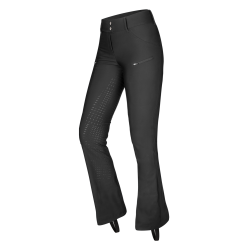 Pantalon d'équitation ELT Performance Jodhpur Odelia en silicone femme Noir